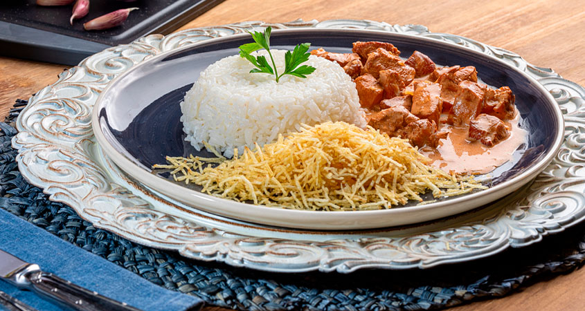 Cardápio de Strogonoff VIP